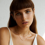 paige choker necklace and isabel necklace