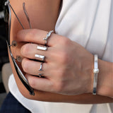 DOUBLE RING - SILVER