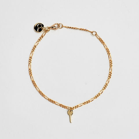 florence mini key bracelet love