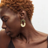 miro mixed material earrings