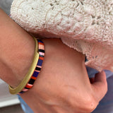 tilu bracelet blue caliente delicate paddle cuff